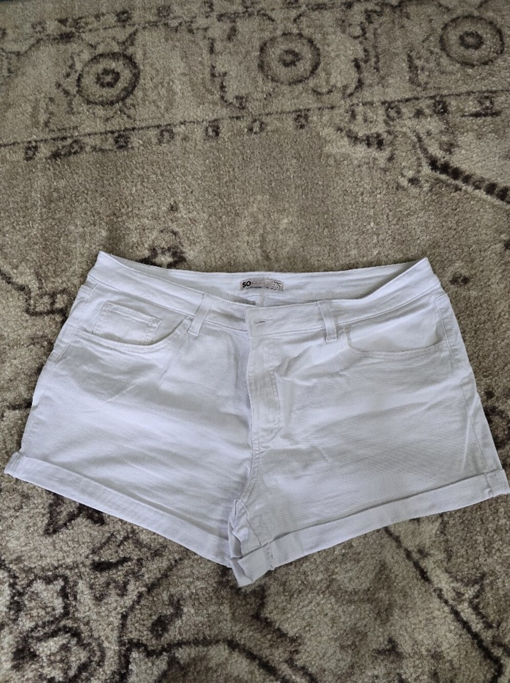 SO White Denim Women's Jean Shorts
